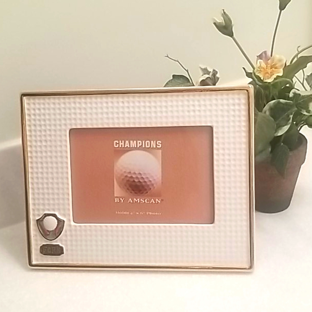 Amscan Champions Golf 4"x6" Picture Frame